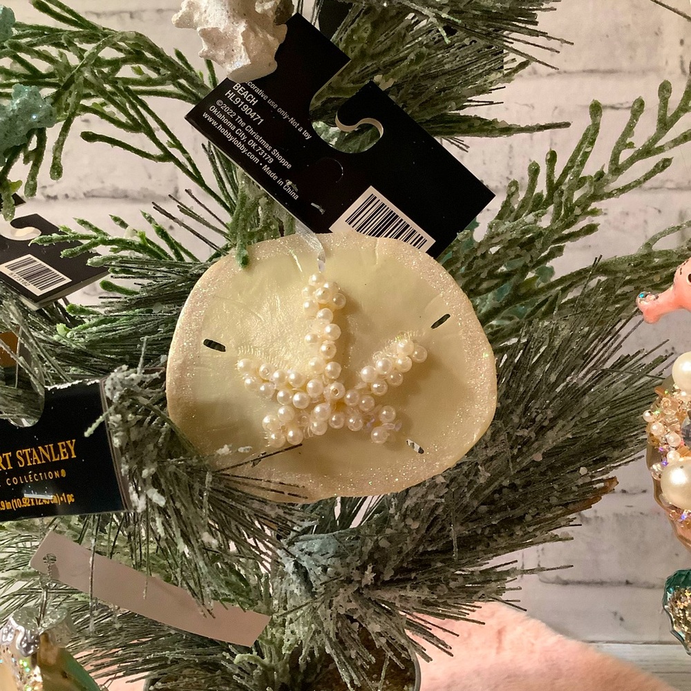 The Christmas Shoppe Sand Dollar Ornament